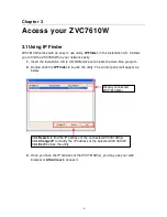 Предварительный просмотр 10 страницы Zonet ZVC7610W User Manual