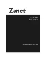 Предварительный просмотр 1 страницы Zonet ZVC7630 Quick Installation Manual