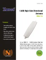 Предварительный просмотр 1 страницы Zonet ZWA2112 Product Data