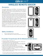 Предварительный просмотр 36 страницы Zonex GEN III VVT Series Installation And Application Manual