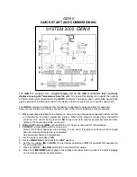 Preview for 3 page of Zonex System 2000 GEN II Installation And Application Manual