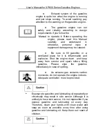 Предварительный просмотр 9 страницы ZONGSHEN XP550 User Manual