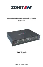 Zonit Z-PDS Series User Manual preview