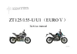 Предварительный просмотр 1 страницы Zontes ZT125-G1 2020 Service Manual