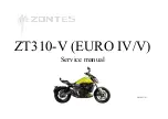 Zontes ZT310-V Service Manual предпросмотр