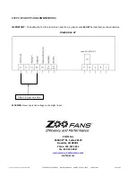 Preview for 14 page of Zoo Fans H65-EC Installation Manual