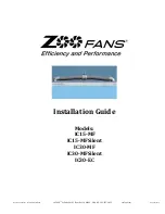 Zoo Fans IC15-MF Installation Manual preview