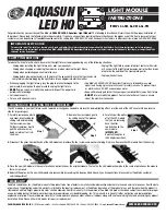 Zoo Med AQUASUN LED HO AL-SM Instructions preview