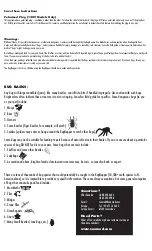 Preview for 2 page of Zoo Med BugNapper Instruction Manual