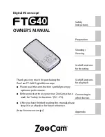 ZooCam FTG40 Owner'S Manual preview