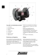 Предварительный просмотр 8 страницы ZOODOS 69163 Instruction Manual