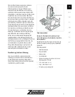 Предварительный просмотр 5 страницы ZOODOS 80052 Instruction Manual