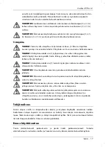 Предварительный просмотр 19 страницы Zoofari 104092 User Manual And Service Information