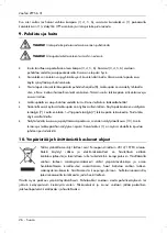 Preview for 28 page of Zoofari 281287 Operating Instructions And Safety Instructions