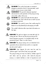 Предварительный просмотр 21 страницы Zoofari 311217 Operating Instructions And Safety Instructions