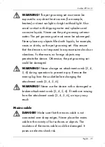 Предварительный просмотр 23 страницы Zoofari 311217 Operating Instructions And Safety Instructions