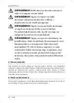 Предварительный просмотр 70 страницы Zoofari 311217 Operating Instructions And Safety Instructions