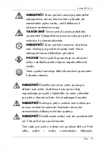 Предварительный просмотр 81 страницы Zoofari 311217 Operating Instructions And Safety Instructions