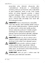 Предварительный просмотр 82 страницы Zoofari 311217 Operating Instructions And Safety Instructions