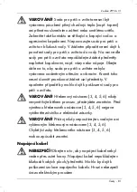 Предварительный просмотр 83 страницы Zoofari 311217 Operating Instructions And Safety Instructions