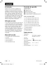 Preview for 21 page of Zoofari 315533 Operating Instructions Manual