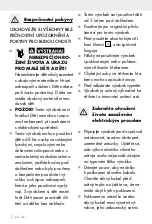 Preview for 34 page of Zoofari 354622 2010 Operation And Safety Notes