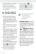 Preview for 10 page of Zoofari 378875 2101 Operation And Safety Notes