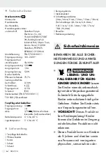 Preview for 64 page of Zoofari 378875 2101 Operation And Safety Notes