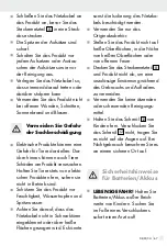 Preview for 67 page of Zoofari 378875 2101 Operation And Safety Notes