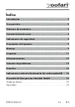 Предварительный просмотр 4 страницы Zoofari 380232 2101 Operating Instructions Manual