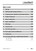 Предварительный просмотр 102 страницы Zoofari 391582 2201 Operating Instructions Manual