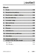 Предварительный просмотр 122 страницы Zoofari 391582 2201 Operating Instructions Manual