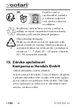 Предварительный просмотр 135 страницы Zoofari 391582 2201 Operating Instructions Manual