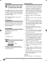 Предварительный просмотр 19 страницы Zoofari ZTSD 36 A1 Operating Instructions Manual