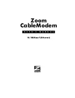 Zoom 10/100BaseT User Manual предпросмотр