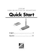 Предварительный просмотр 1 страницы Zoom 4311F Quick Start Manual