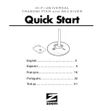 Zoom 4353 Quick Start Manual preview