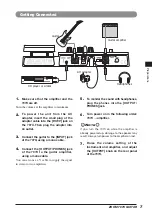 Preview for 7 page of Zoom 707II Guitar Operation Manual