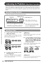 Preview for 10 page of Zoom 707II Guitar Operation Manual