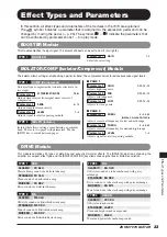 Preview for 33 page of Zoom 707II Guitar Operation Manual