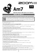 Preview for 5 page of Zoom Am7 Operation Manual