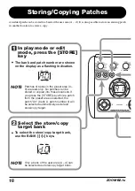 Предварительный просмотр 16 страницы Zoom B2.1u Operation Manual