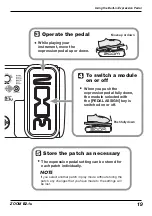 Предварительный просмотр 19 страницы Zoom B2.1u Operation Manual