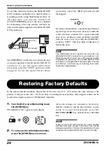 Предварительный просмотр 24 страницы Zoom B2.1u Operation Manual