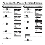 Предварительный просмотр 14 страницы Zoom G1on Operation Manual