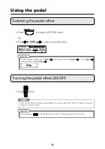 Preview for 45 page of Zoom G5n Operation Manual