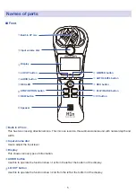 Preview for 6 page of Zoom h1n Operation Manual