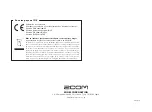 Preview for 104 page of Zoom H6 Handy Recorder Operation Manual