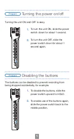 Preview for 2 page of Zoom Handy REcorder H1 Quick Start Manual