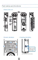 Preview for 9 page of Zoom Handy REcorder H1 Quick Start Manual